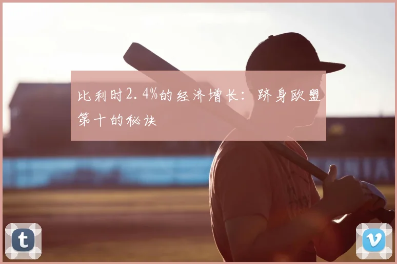 比利时2.4%的经济增长：跻身欧盟第十的秘诀